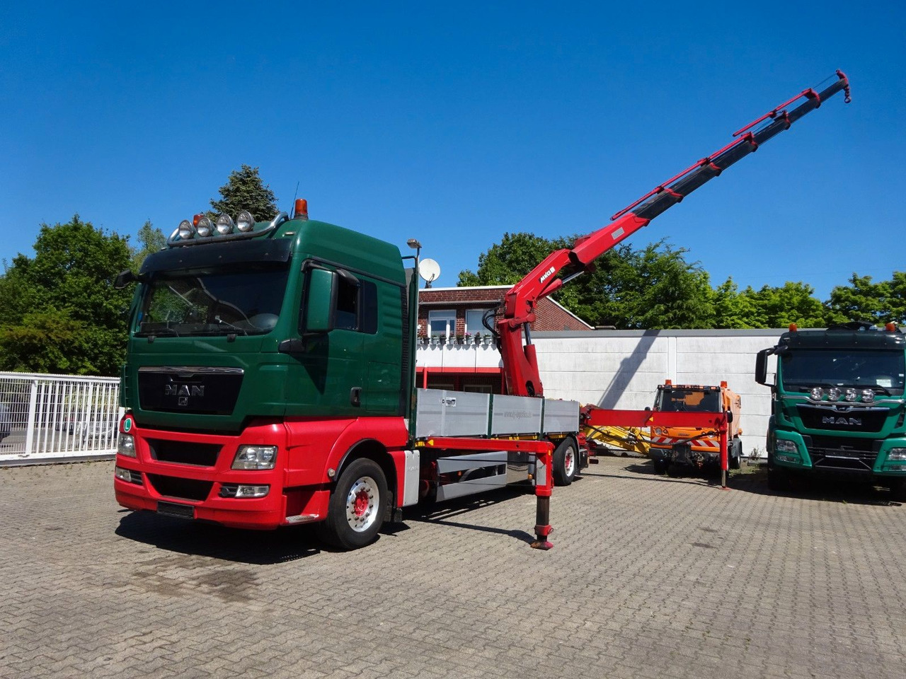 MAN 26.480 TGX + MKG HLK531 Kran +Lift-Lenkachse - Autokran: das Bild 5 MAN 26.480 TGX + MKG HLK531 Kran +Lift-Lenkachse - Autokran: das Bild 5