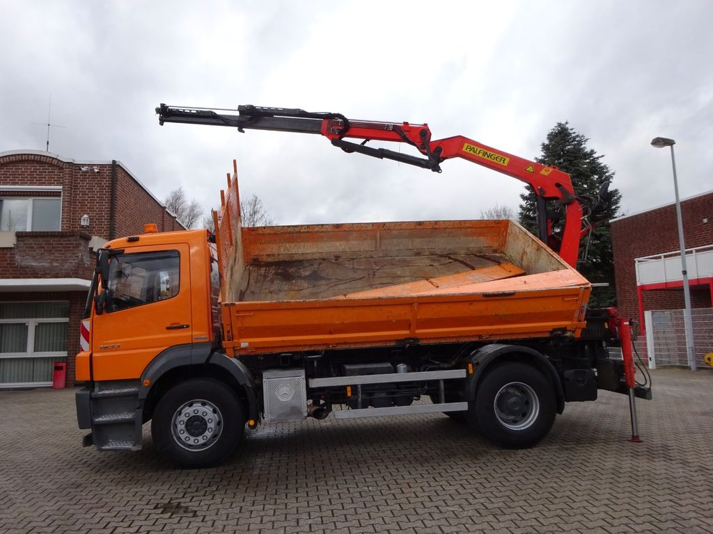 Mercedes-Benz 1833 Axor Kipper mit Kran Wechselsytem - Kipper, Autokran: das Bild 1 Mercedes-Benz 1833 Axor Kipper mit Kran Wechselsytem - Kipper, Autokran: das Bild 1