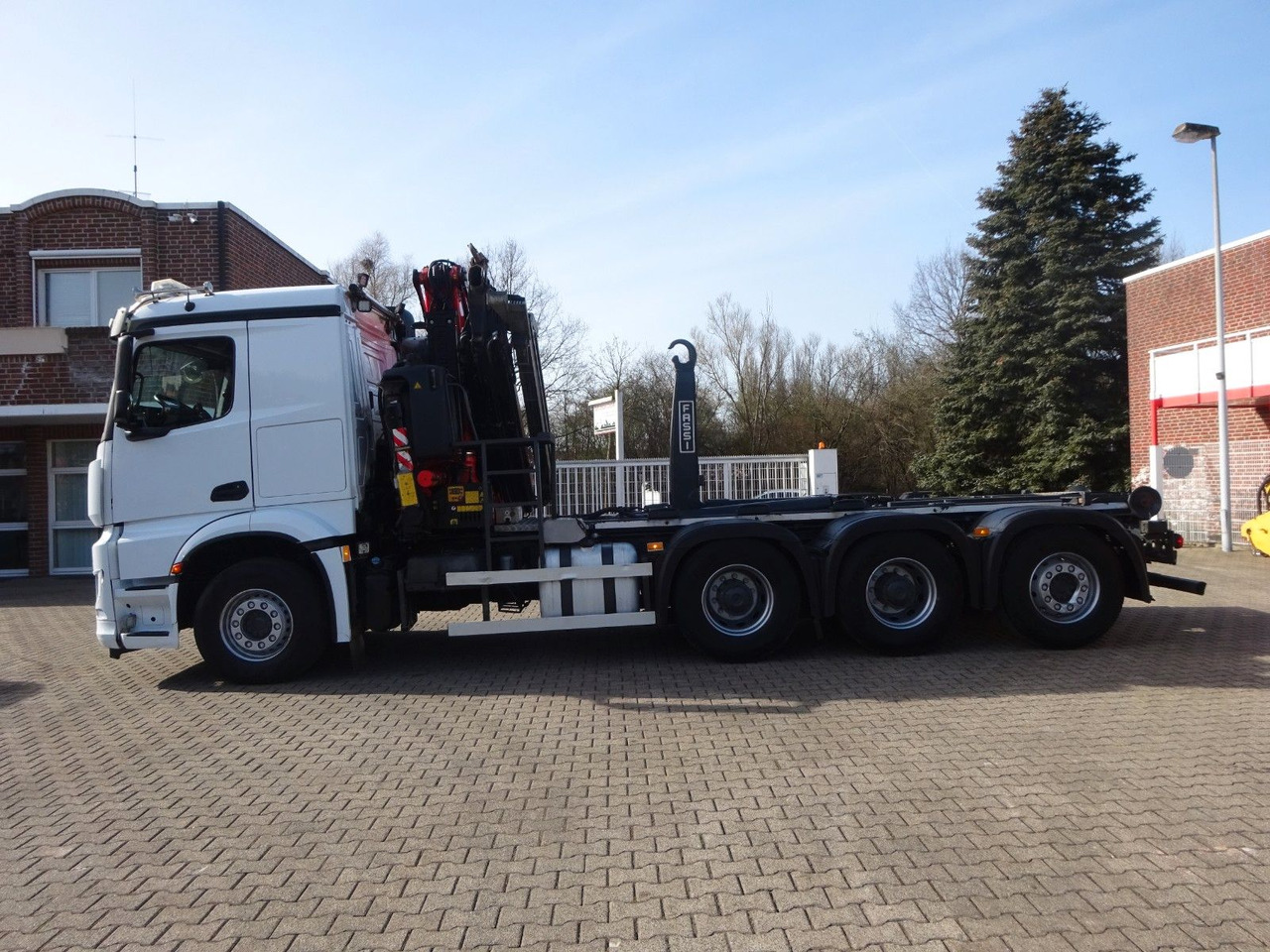 Autokran neu kaufen Mercedes-Benz 3248 Fassi Abroller + Fassi F275A 8x4 TRIDEM: das Bild 11
