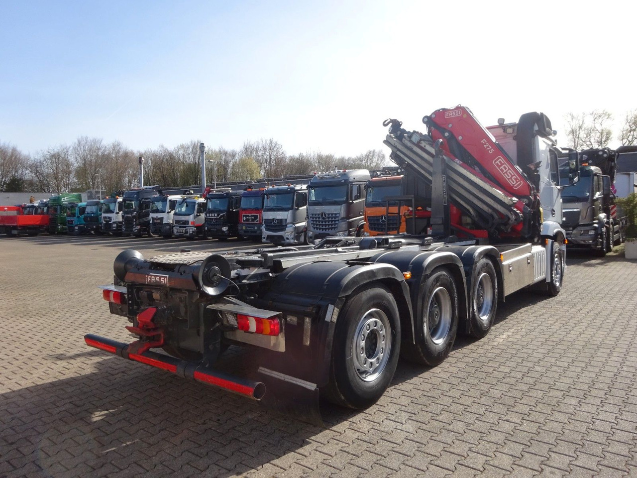 Autokran neu kaufen Mercedes-Benz 3248 Fassi Abroller + Fassi F275A 8x4 TRIDEM: das Bild 14