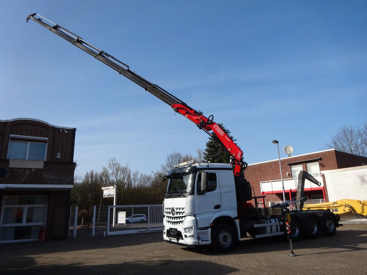 Mercedes-Benz 3248 Fassi Abroller + Fassi F275A Kran 6x2 - Autokran: das Bild 1 Mercedes-Benz 3248 Fassi Abroller + Fassi F275A Kran 6x2 - Autokran: das Bild 1