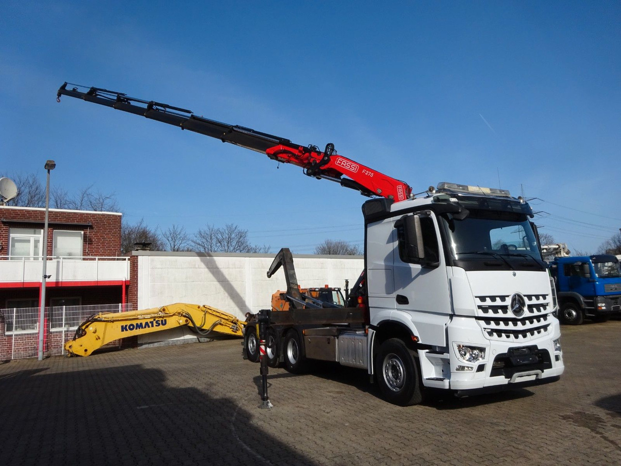 Mercedes-Benz 3248 Fassi Abroller + Fassi F275A Kran 6x2 - Autokran: das Bild 5 Mercedes-Benz 3248 Fassi Abroller + Fassi F275A Kran 6x2 - Autokran: das Bild 5