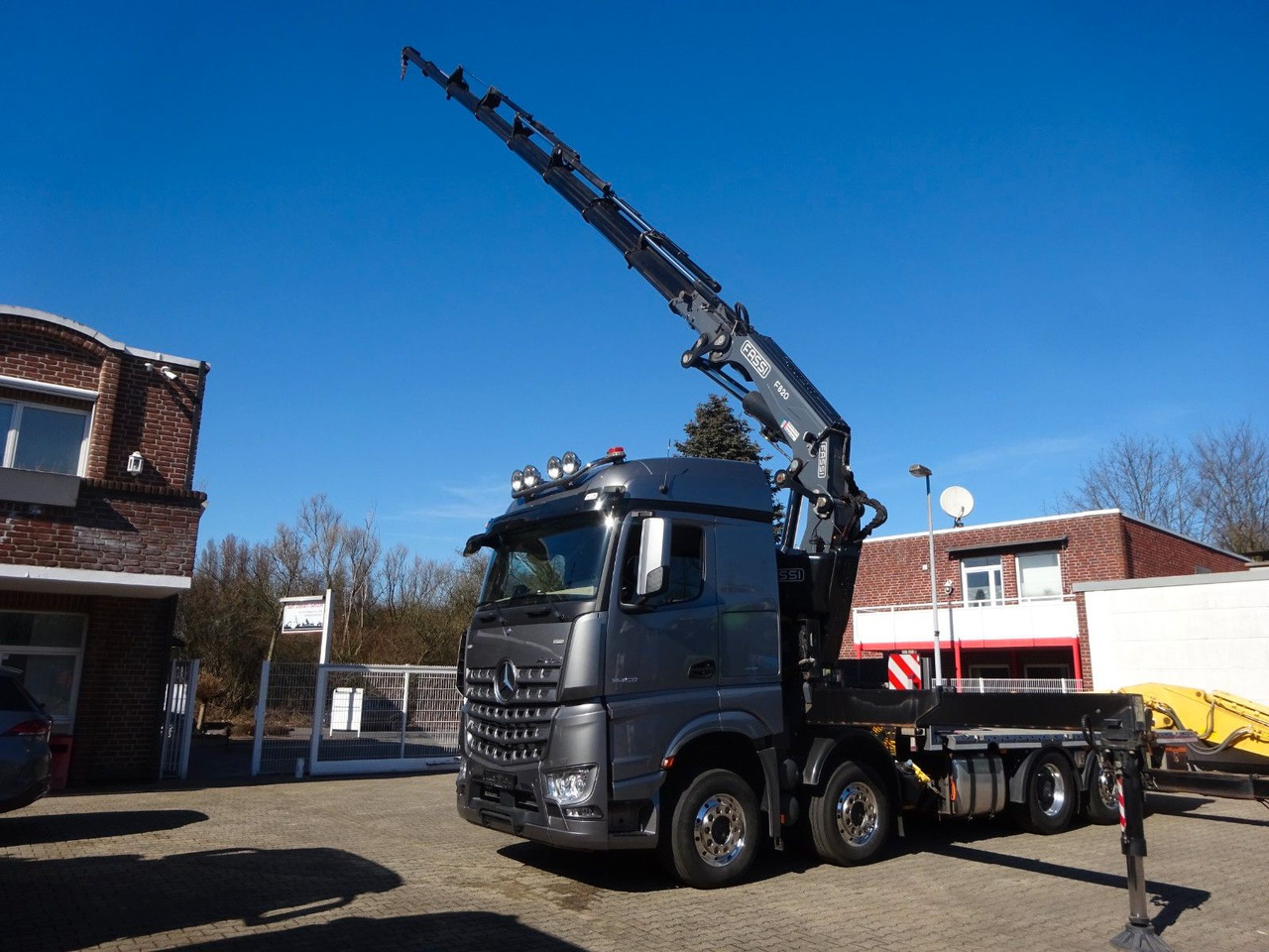 Mercedes-Benz 3453 Plattform + Fassi F820 Kran 8x2 Mercedes-Benz 3453 FASSI F820 Kran 8x Hydr. Ausschub - Autokran, Pritsche LKW: das Bild 4 Mercedes-Benz 3453 Plattform + Fassi F820 Kran 8x2 Mercedes-Benz 3453 FASSI F820 Kran 8x Hydr. Ausschub - Autokran, Pritsche LKW: das Bild 4
