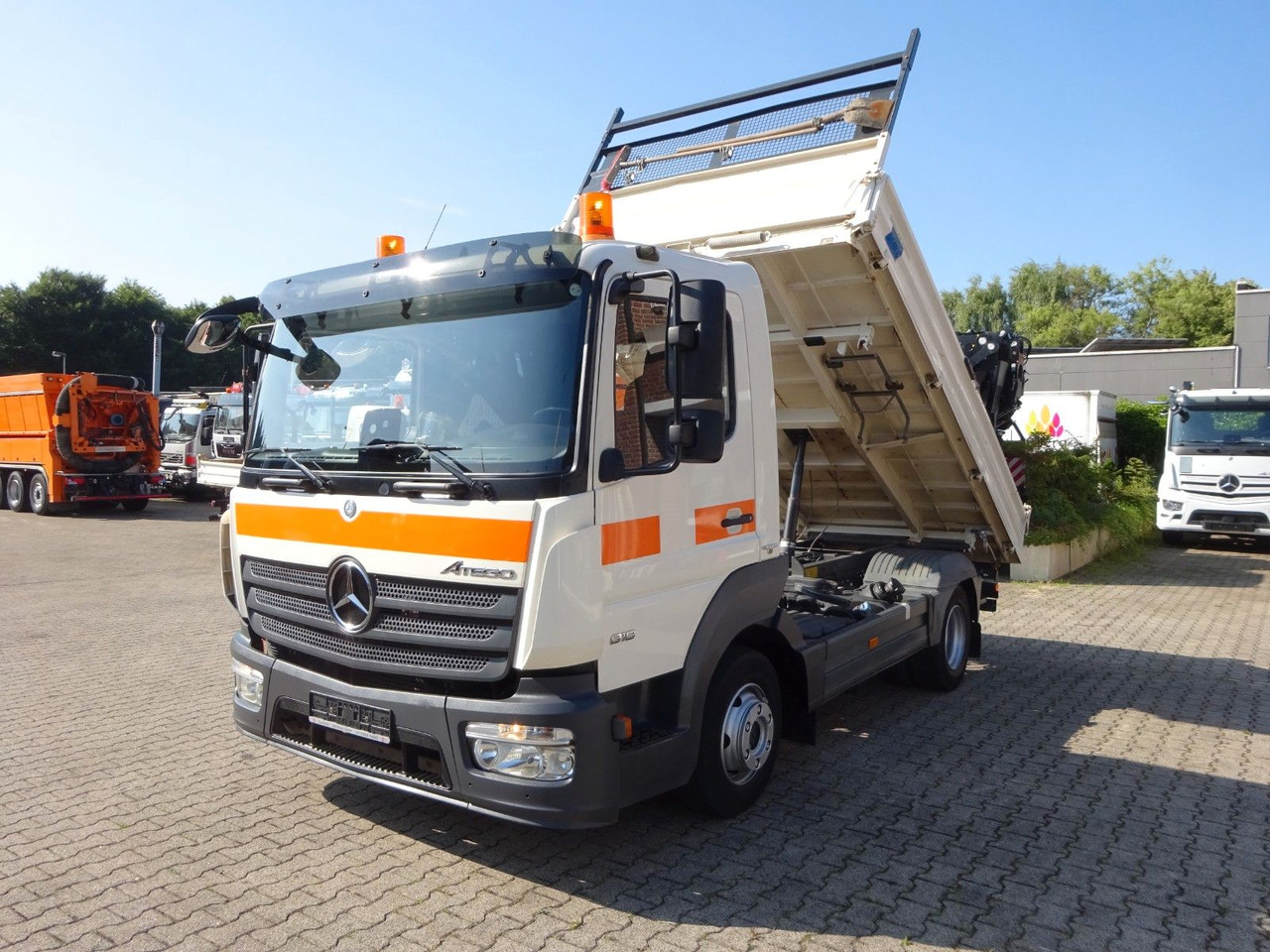 Mercedes-Benz 818 Atego MEILLER 3Skipper 4x2 - Kipper: das Bild 1 Mercedes-Benz 818 Atego MEILLER 3Skipper 4x2 - Kipper: das Bild 1