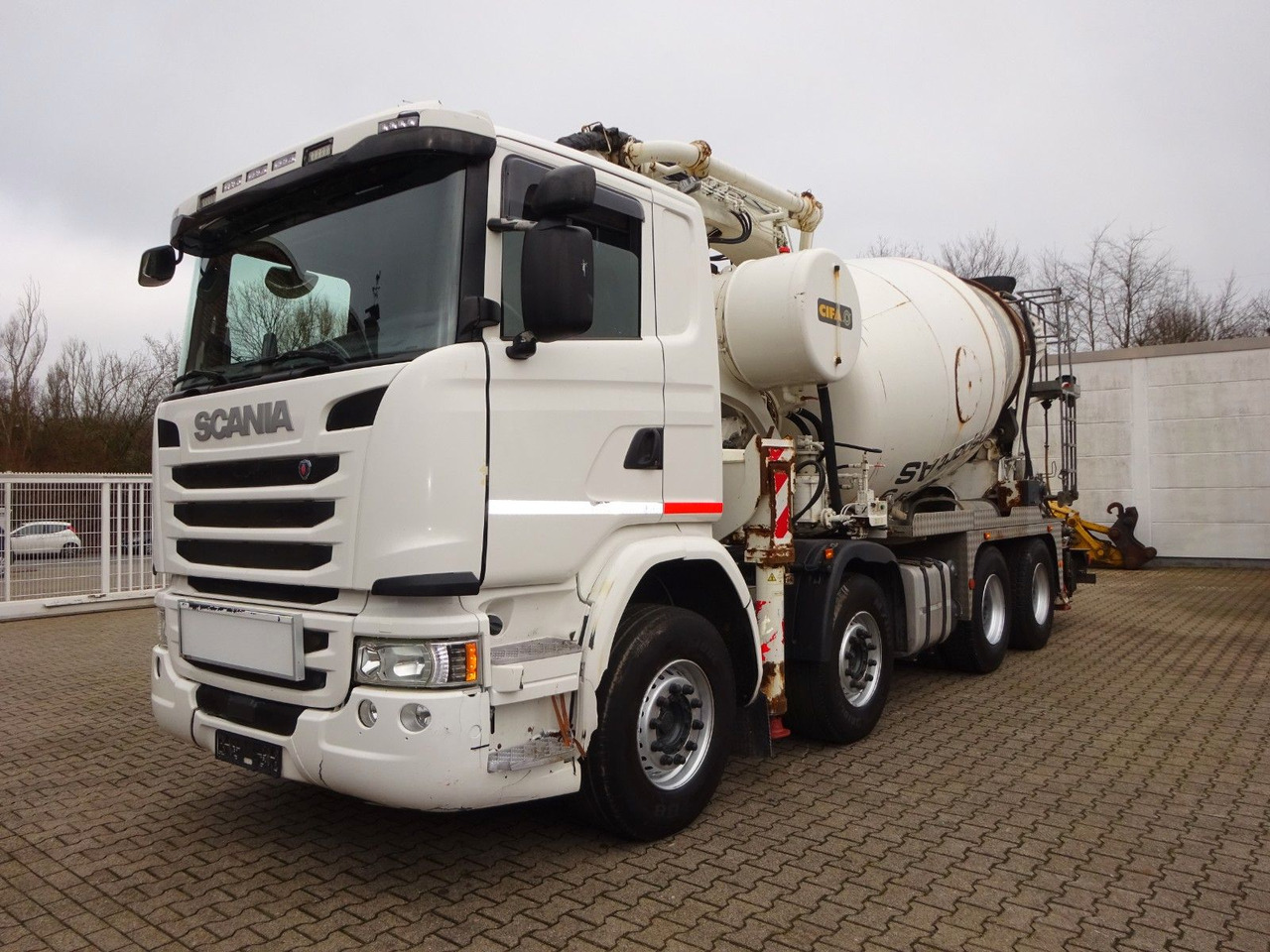Scania PUMI CIFA 32 Meter 4 Knick. Scania PUMI CIFA 32 Meter 4 Knick * Betonpumpe - Betonpumpe: das Bild 5 Scania PUMI CIFA 32 Meter 4 Knick. Scania PUMI CIFA 32 Meter 4 Knick * Betonpumpe - Betonpumpe: das Bild 5