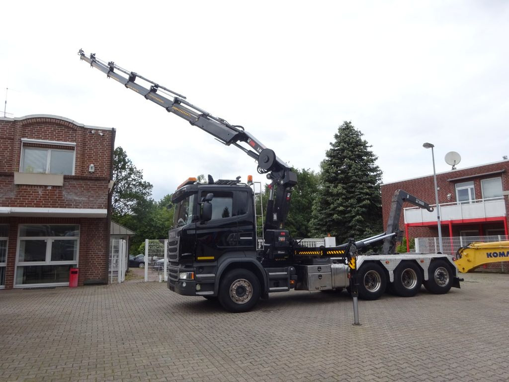 Scania R490 Abroller + HIAB 302E-6 Bj.2021 !Kran TRIDEM - Abrollkipper, Autokran: das Bild 2 Scania R490 Abroller + HIAB 302E-6 Bj.2021 !Kran TRIDEM - Abrollkipper, Autokran: das Bild 2