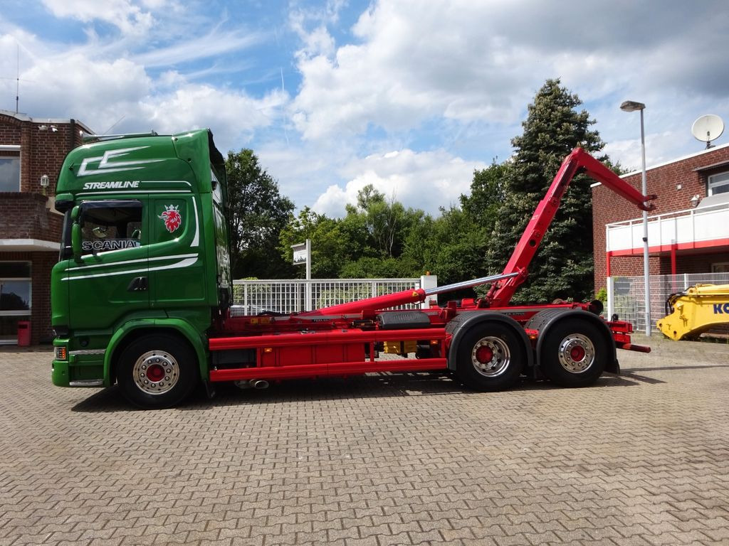 Scania R580 V8 MEILLER Neu Zustand - Abrollkipper: das Bild 1 Scania R580 V8 MEILLER Neu Zustand - Abrollkipper: das Bild 1