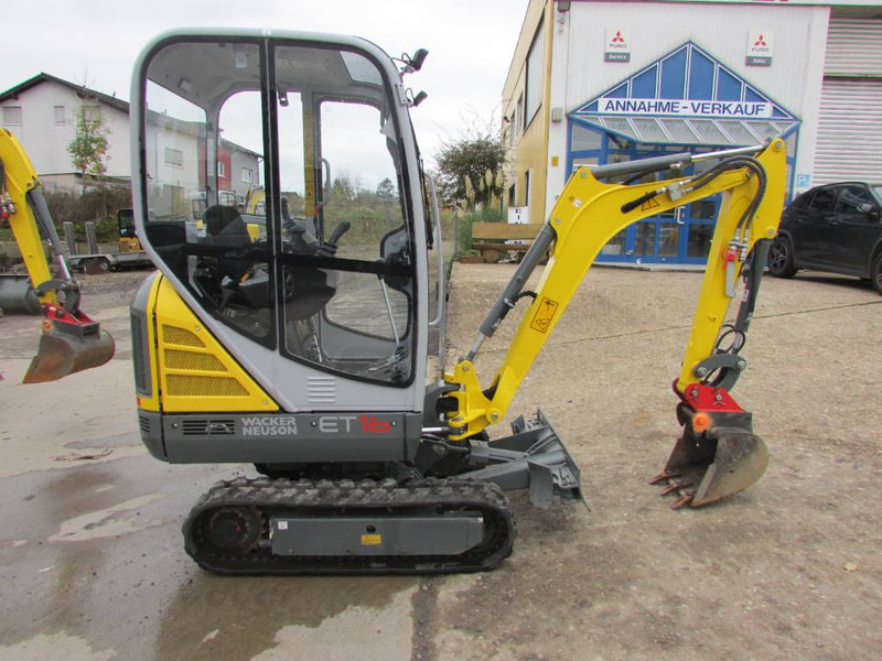 WACKER NEUSON ET 16 Minibagger 22.500 EUR hydr. Schnellwechsler - Minibagger: das Bild 1 WACKER NEUSON ET 16 Minibagger 22.500 EUR hydr. Schnellwechsler - Minibagger: das Bild 1