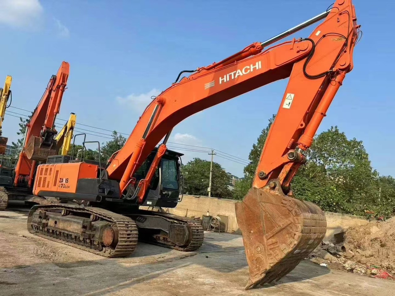 HITACHI ZX470-5G - Kettenbagger: das Bild 2 HITACHI ZX470-5G - Kettenbagger: das Bild 2