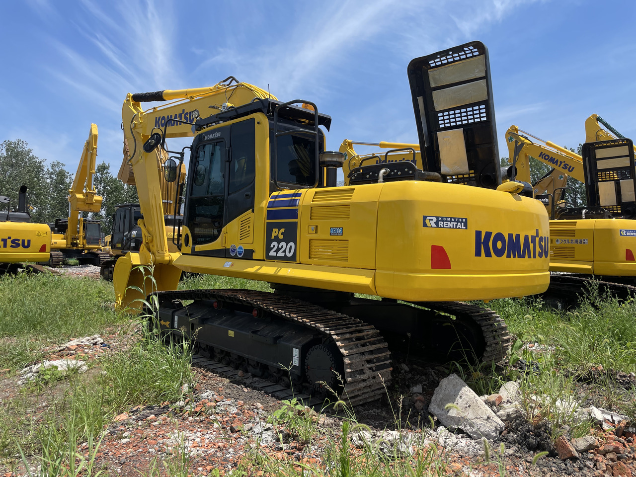 KOMATSU PC 220-8 - Kettenbagger: das Bild 1 KOMATSU PC 220-8 - Kettenbagger: das Bild 1