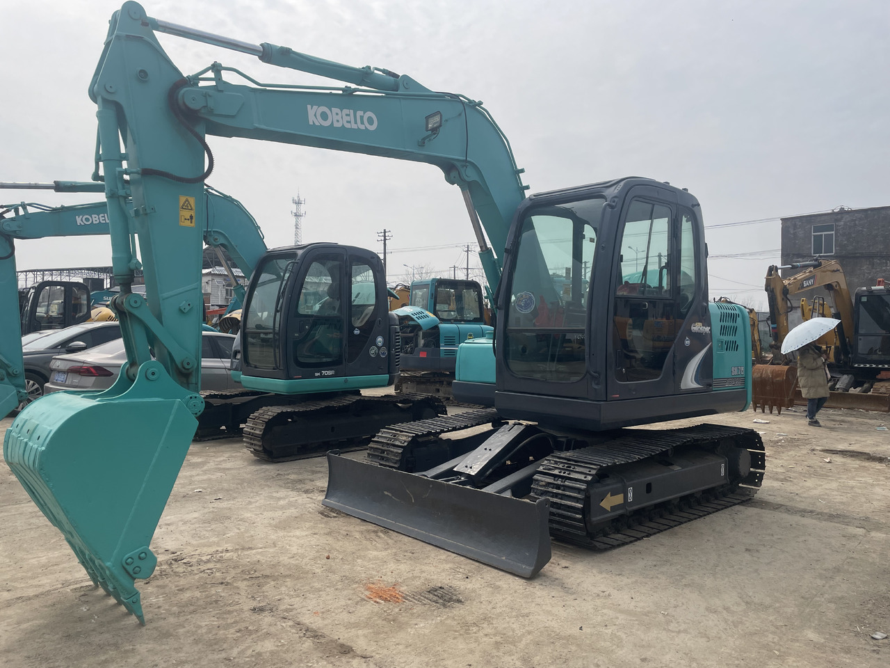 Kobelco SK 75 - Kettenbagger: das Bild 4 Kobelco SK 75 - Kettenbagger: das Bild 4