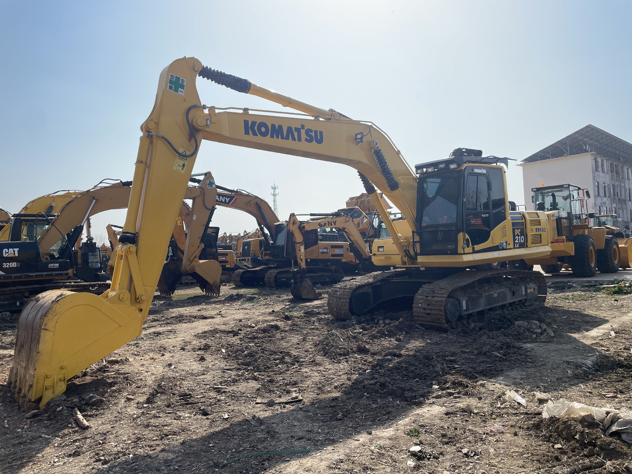 Komatsu PC 210LC - Kettenbagger: das Bild 3 Komatsu PC 210LC - Kettenbagger: das Bild 3