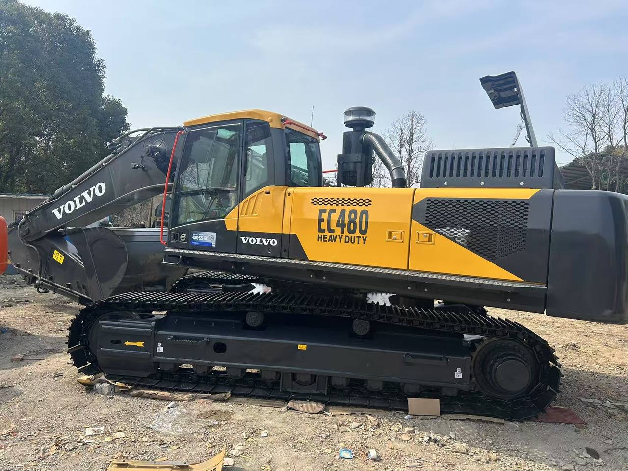 Volvo EC480 - Kettenbagger: das Bild 1 Volvo EC480 - Kettenbagger: das Bild 1