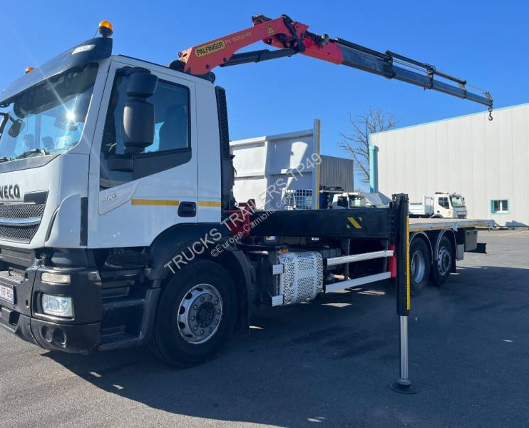 Iveco Stralis 460 - Pritsche LKW, Autokran: das Bild 1 Iveco Stralis 460 - Pritsche LKW, Autokran: das Bild 1