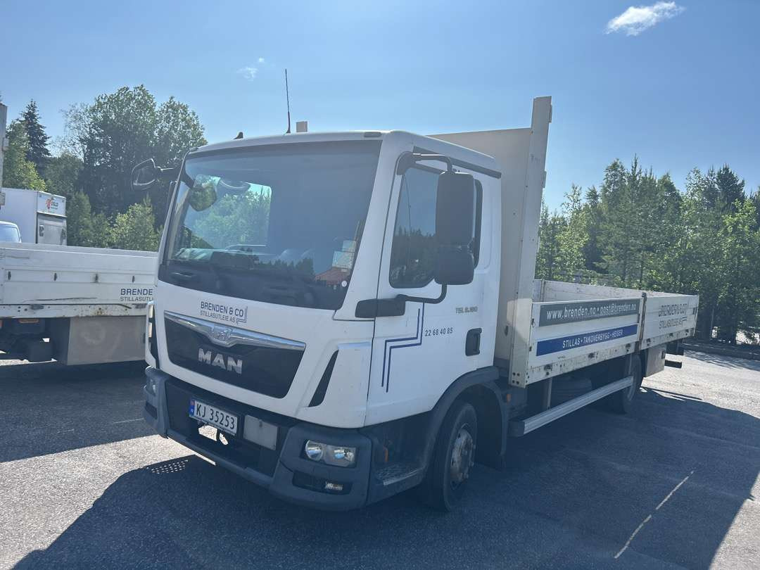 2014 Planbil MAN TGL 8.180 EU-Godkjent - Pritsche LKW: das Bild 1 2014 Planbil MAN TGL 8.180 EU-Godkjent - Pritsche LKW: das Bild 1
