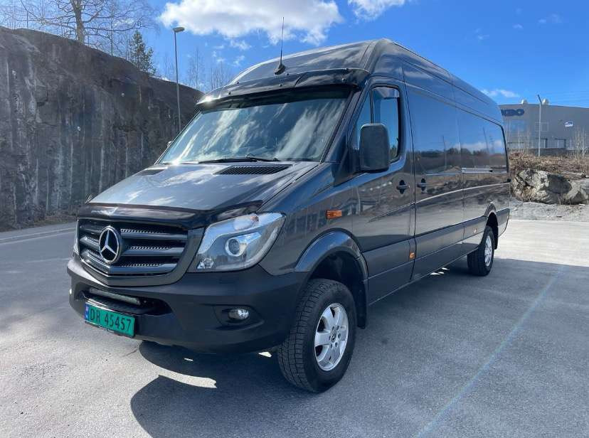 2018 Mercedes-Benz Sprinter 4x4 EU-GODKJENT - Kastenwagen: das Bild 1 2018 Mercedes-Benz Sprinter 4x4 EU-GODKJENT - Kastenwagen: das Bild 1