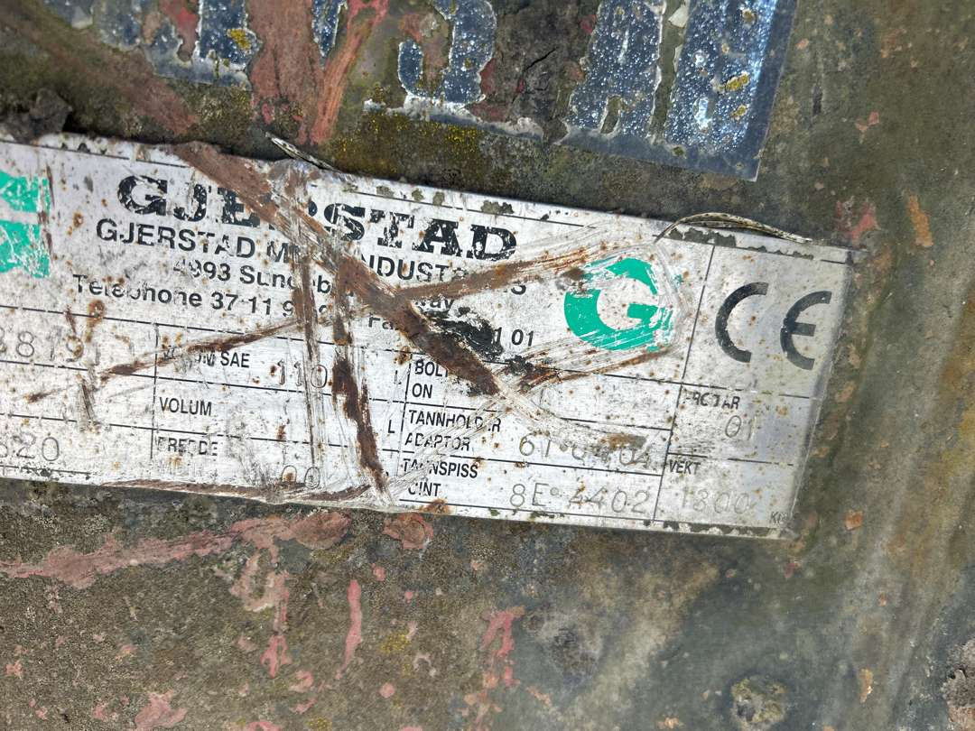 Tann skuffe fra Gjerstad S 70 feste - Anbauteil für Baumaschine: das Bild 3 Tann skuffe fra Gjerstad S 70 feste - Anbauteil für Baumaschine: das Bild 3