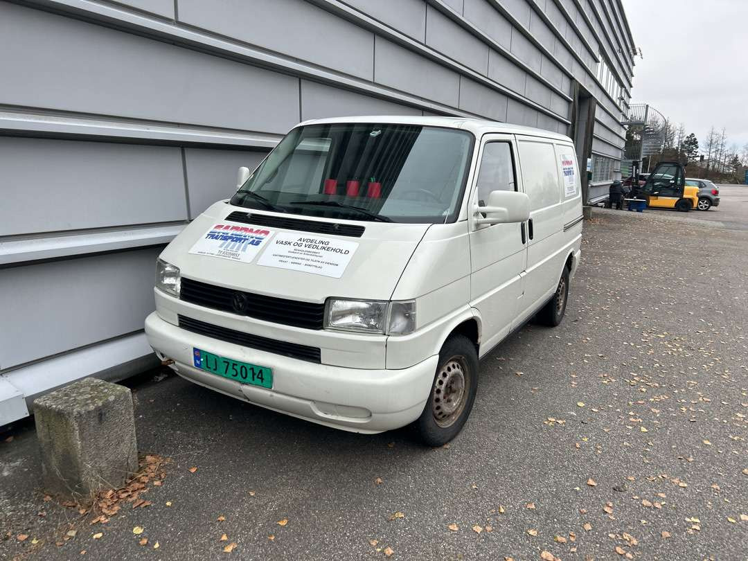 Varebil VOLKSWAGEN TRANSPORTER EU-godkjent - Transporter: das Bild 1 Varebil VOLKSWAGEN TRANSPORTER EU-godkjent - Transporter: das Bild 1