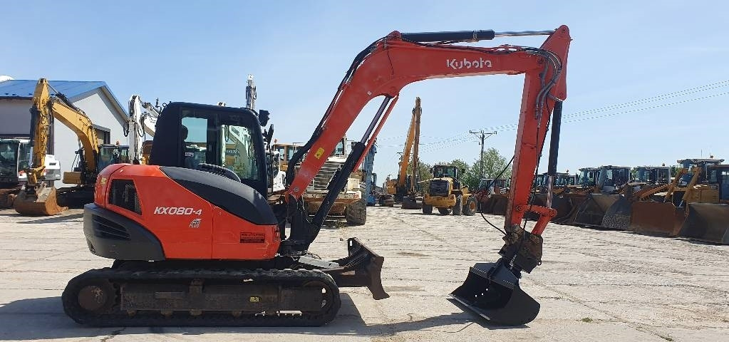 Kubota KX 080-4 - Minibagger: das Bild 5 Kubota KX 080-4 - Minibagger: das Bild 5
