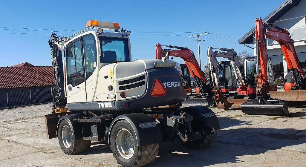 Terex TW 85 - Mobilbagger: das Bild 2 Terex TW 85 - Mobilbagger: das Bild 2
