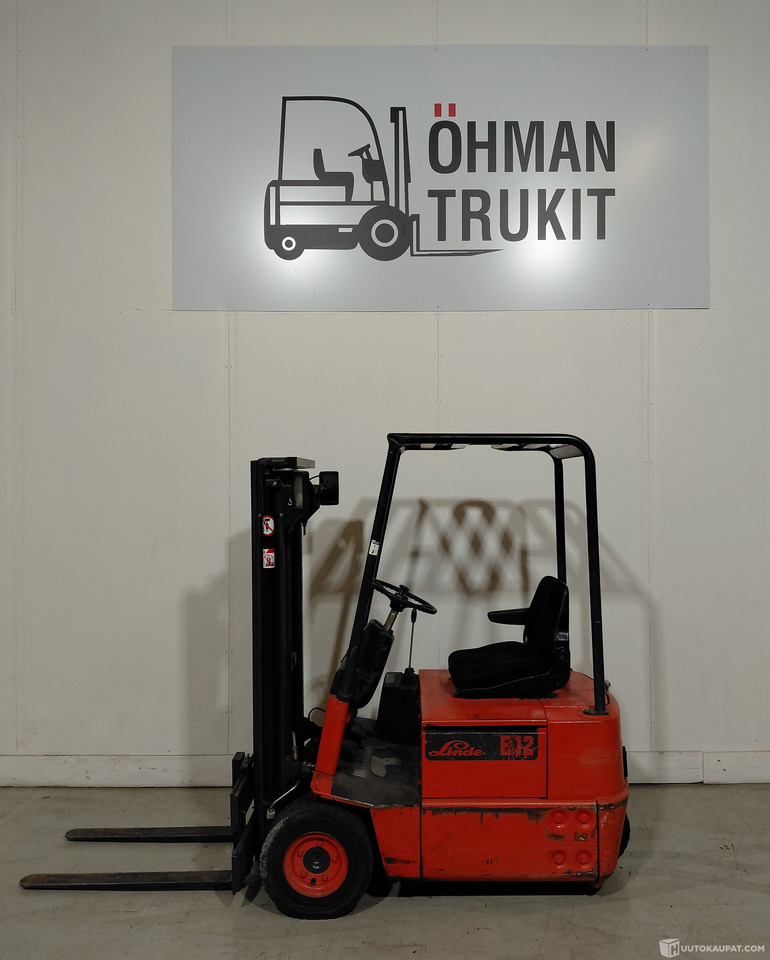 Baumaschine Linde E12, 1987, Sähkötrukki, Lahti: das Bild 1