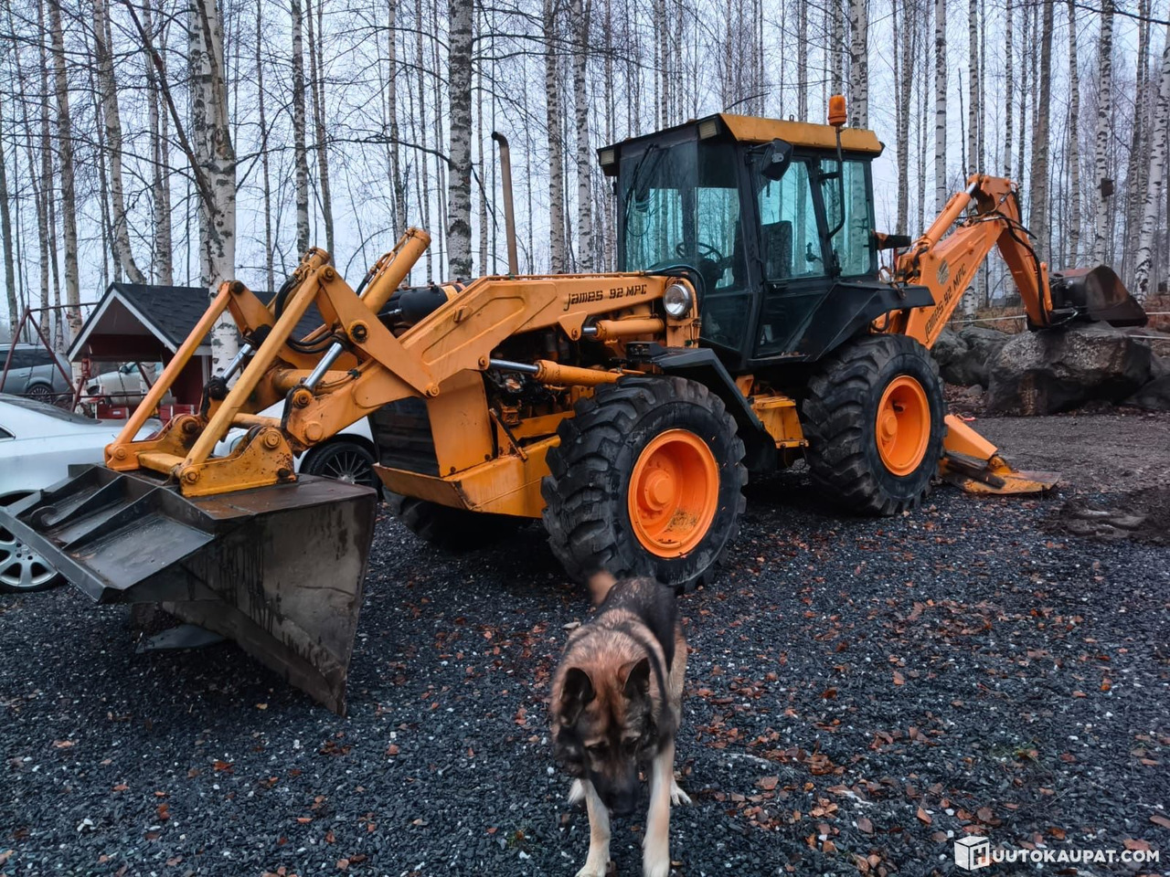 James 92 MPC, 1982 tractor excavator, Leppävirta - Baggerlader: das Bild 2 James 92 MPC, 1982 tractor excavator, Leppävirta - Baggerlader: das Bild 2