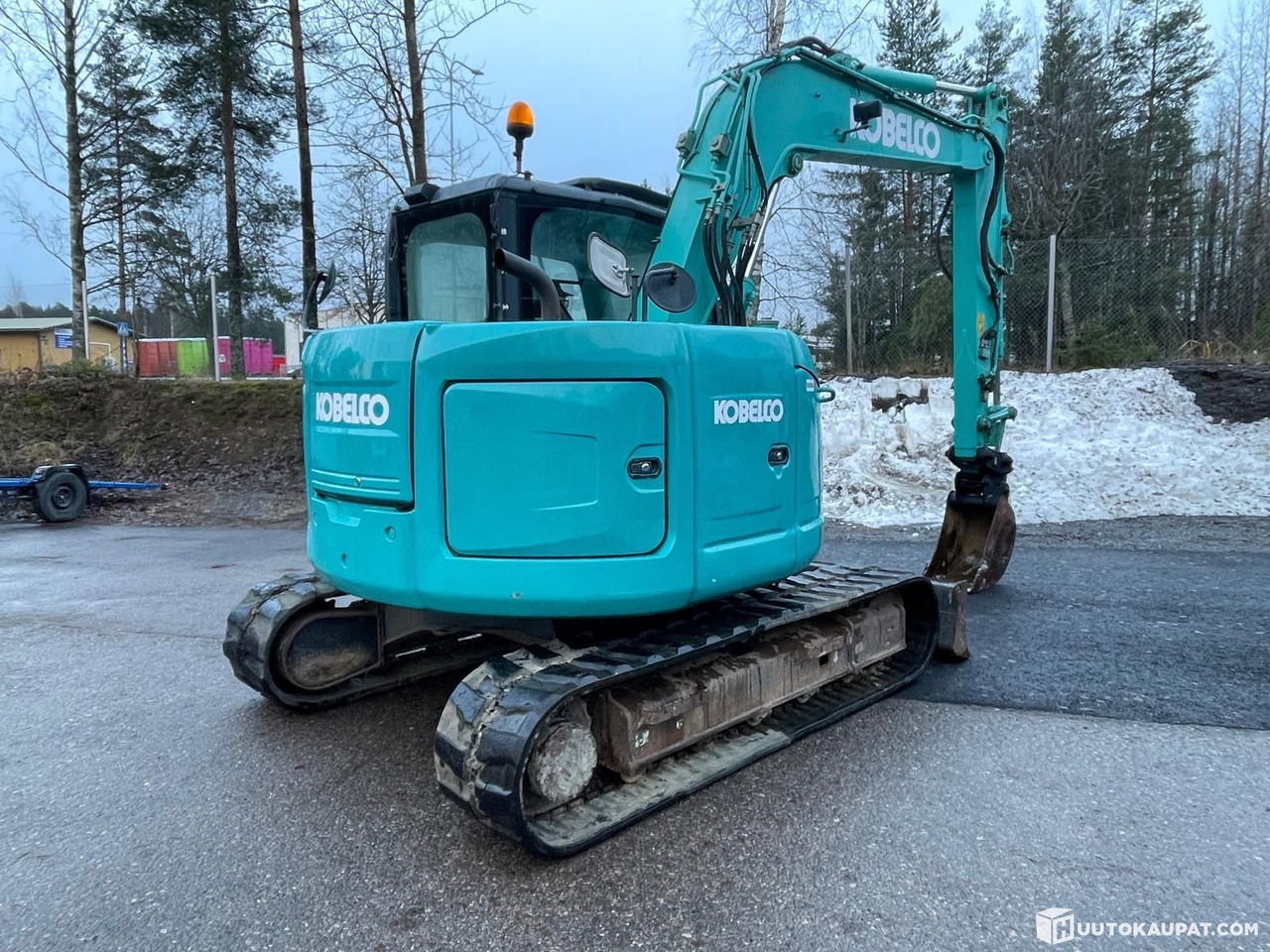 Kobelco SK75SR-3E, 8-tonne excavator with mono boom, 2014, Ylöjärvi - Minibagger: das Bild 5 Kobelco SK75SR-3E, 8-tonne excavator with mono boom, 2014, Ylöjärvi - Minibagger: das Bild 5