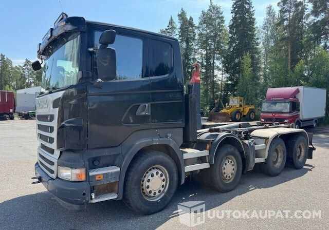 Scania R500 V8, Koukkulavakuorma-auto, 2010, Nakkila - LKW: das Bild 1 Scania R500 V8, Koukkulavakuorma-auto, 2010, Nakkila - LKW: das Bild 1