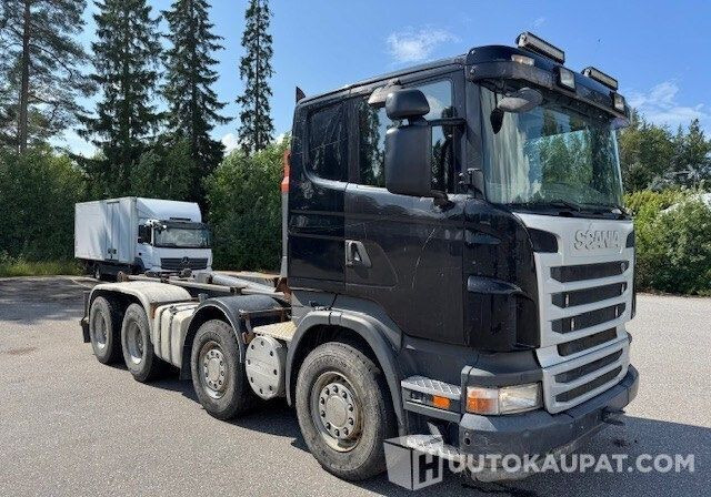Scania R500 V8, Koukkulavakuorma-auto, 2010, Nakkila - LKW: das Bild 2 Scania R500 V8, Koukkulavakuorma-auto, 2010, Nakkila - LKW: das Bild 2