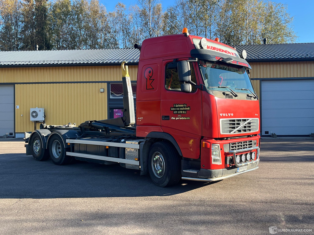 Volvo FH13 440, Koukkulava kuorma-auto, 2007, Todella siistikuntoinen, Lohja - LKW: das Bild 5 Volvo FH13 440, Koukkulava kuorma-auto, 2007, Todella siistikuntoinen, Lohja - LKW: das Bild 5