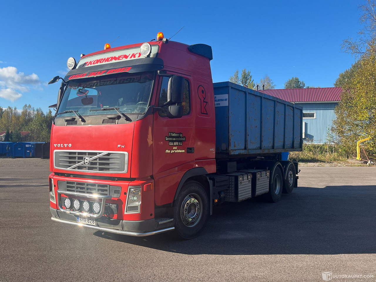 Volvo FH13 440, Koukkulava kuorma-auto, 2007, Todella siistikuntoinen, Lohja - LKW: das Bild 2 Volvo FH13 440, Koukkulava kuorma-auto, 2007, Todella siistikuntoinen, Lohja - LKW: das Bild 2