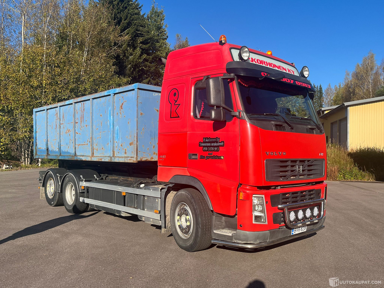 Volvo FH13 440, Koukkulava kuorma-auto, 2007, Todella siistikuntoinen, Lohja - LKW: das Bild 1 Volvo FH13 440, Koukkulava kuorma-auto, 2007, Todella siistikuntoinen, Lohja - LKW: das Bild 1