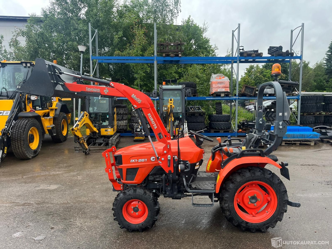 Kubota EK1-261 pientraktori, OKRA 2025 -huutokauppakampanja!, Oripää - Landmaschine: das Bild 4 Kubota EK1-261 pientraktori, OKRA 2025 -huutokauppakampanja!, Oripää - Landmaschine: das Bild 4
