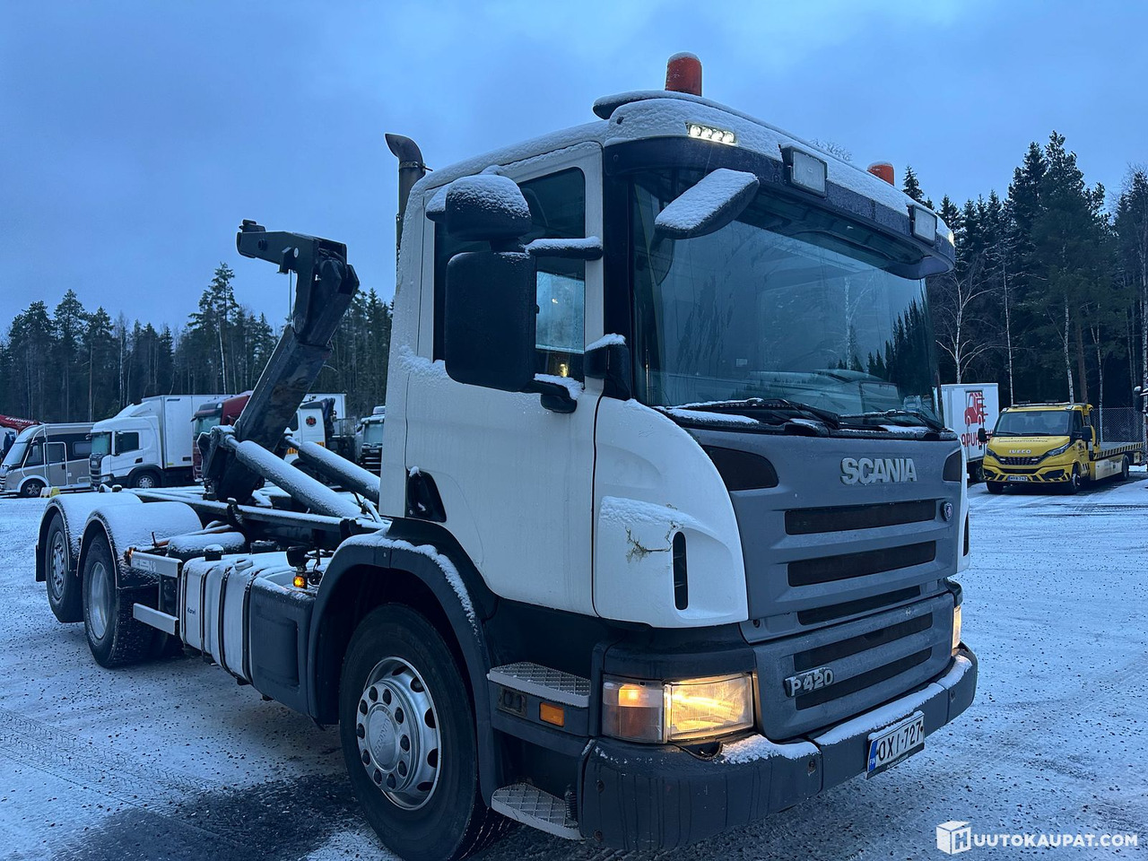 Scania P420, 2006, 1,180,000 km, Pirkkala - Abrollkipper: das Bild 4 Scania P420, 2006, 1,180,000 km, Pirkkala - Abrollkipper: das Bild 4