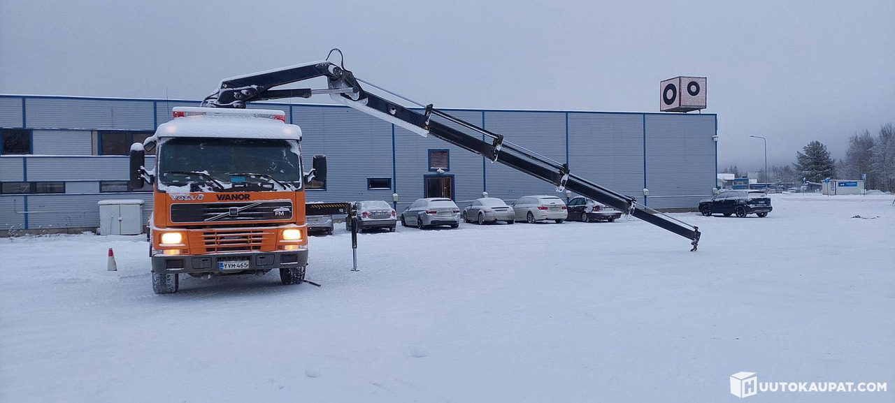 Volvo FM7, 1999, Kajaani - Pritsche LKW, Autokran: das Bild 3 Volvo FM7, 1999, Kajaani - Pritsche LKW, Autokran: das Bild 3