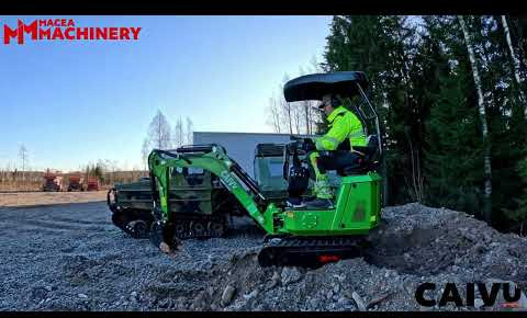 Brand Mini excavator with rubber tracks 0.8 t, Caivu HFT8, 2025, Hollola - Minibagger: das Bild 2 Brand Mini excavator with rubber tracks 0.8 t, Caivu HFT8, 2025, Hollola - Minibagger: das Bild 2