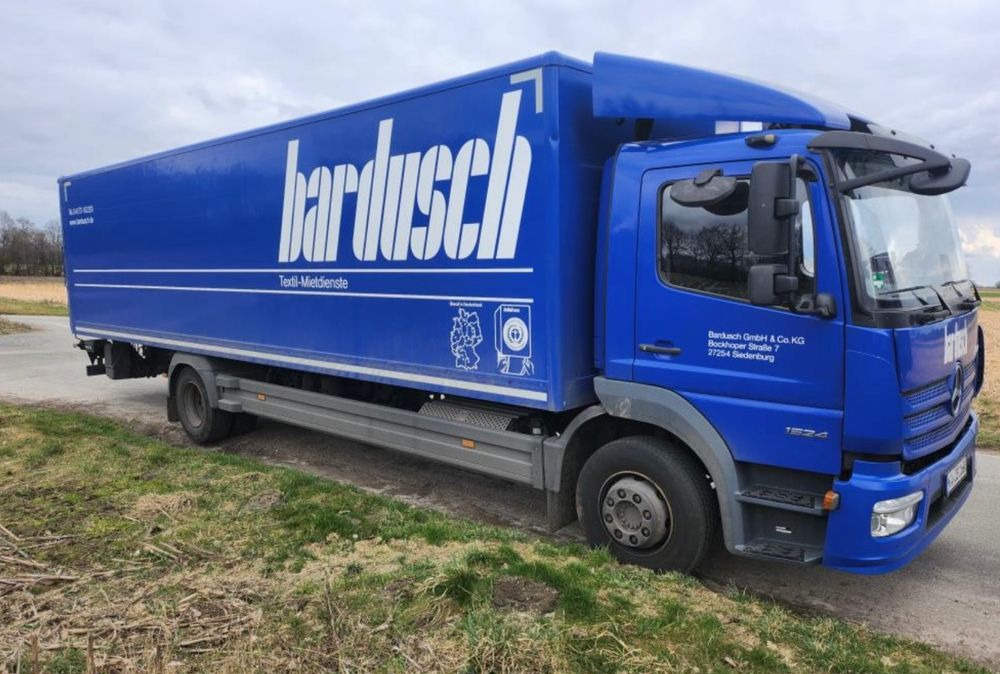 Mercedes-Benz Atego 1524 Z Niemiec TOP 2018 Przód i tył na poduszkach 15t DMC / 7.45m 18 palet TOP STAN - Koffer LKW: das Bild 2 Mercedes-Benz Atego 1524 Z Niemiec TOP 2018 Przód i tył na poduszkach 15t DMC / 7.45m 18 palet TOP STAN - Koffer LKW: das Bild 2