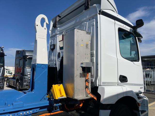 Mercedes-Benz eActros 300 L - Abrollkipper: das Bild 1 Mercedes-Benz eActros 300 L - Abrollkipper: das Bild 1
