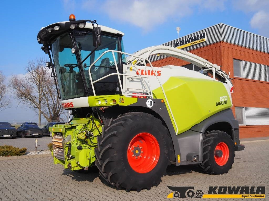 Claas Jaguar 870 4WD - Feldhäcksler: das Bild 1 Claas Jaguar 870 4WD - Feldhäcksler: das Bild 1