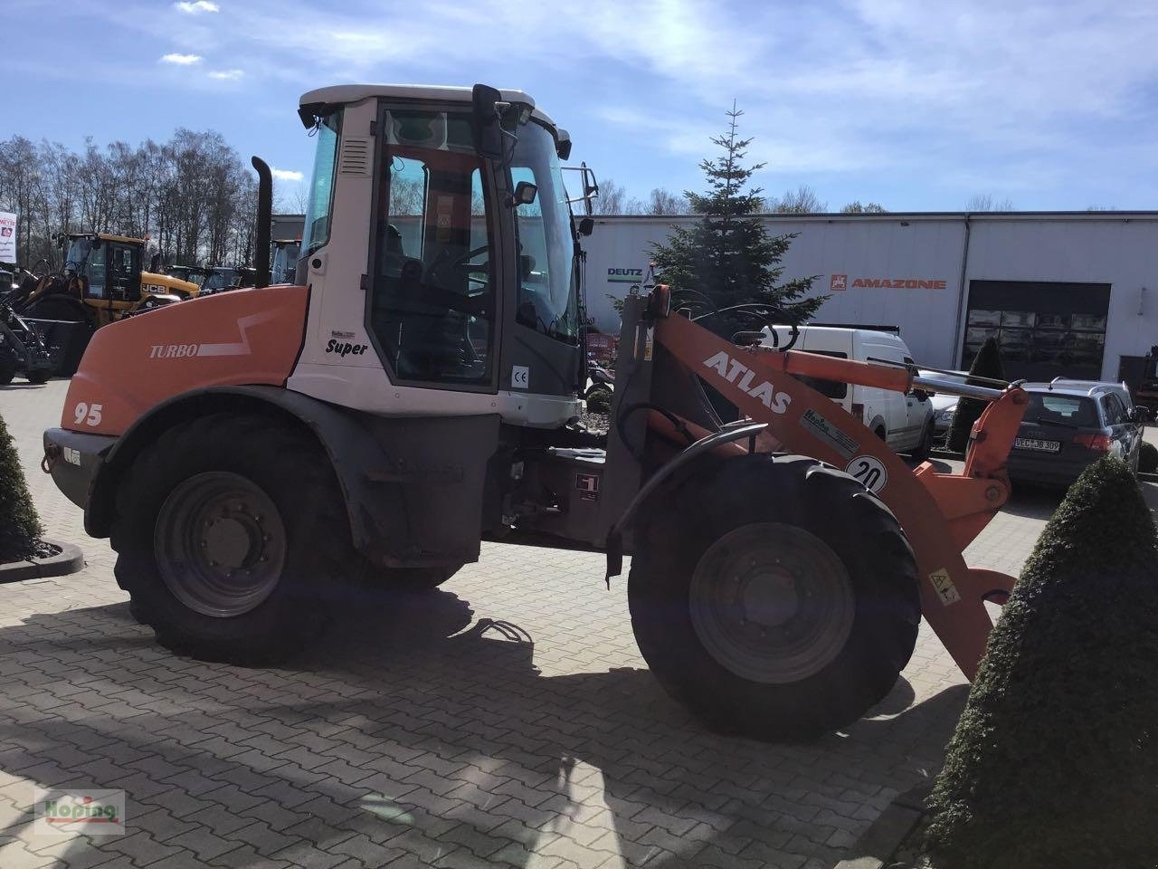 Atlas 95 Turbo - Radlader: das Bild 3 Atlas 95 Turbo - Radlader: das Bild 3