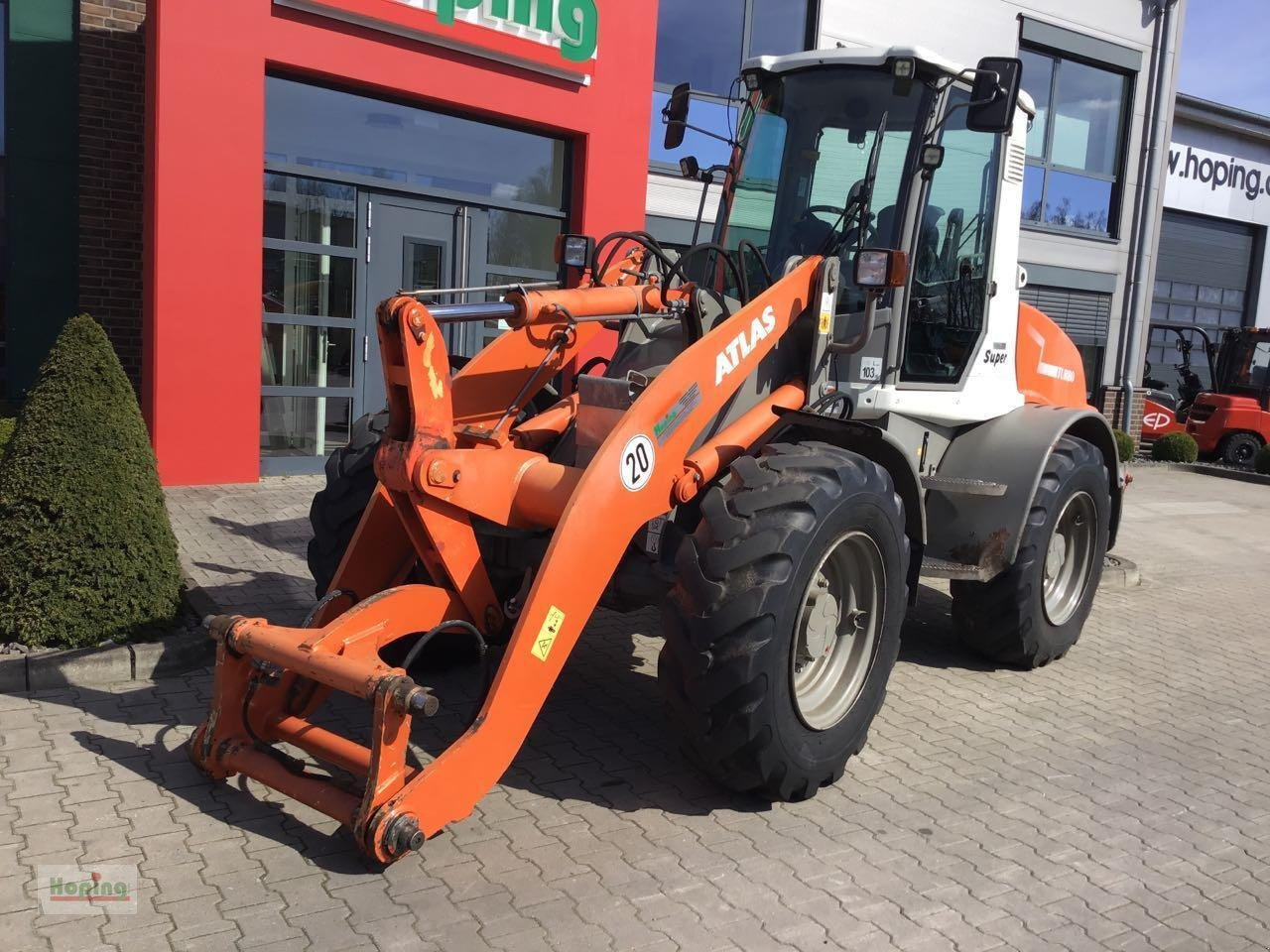 Atlas 95 Turbo - Radlader: das Bild 1 Atlas 95 Turbo - Radlader: das Bild 1