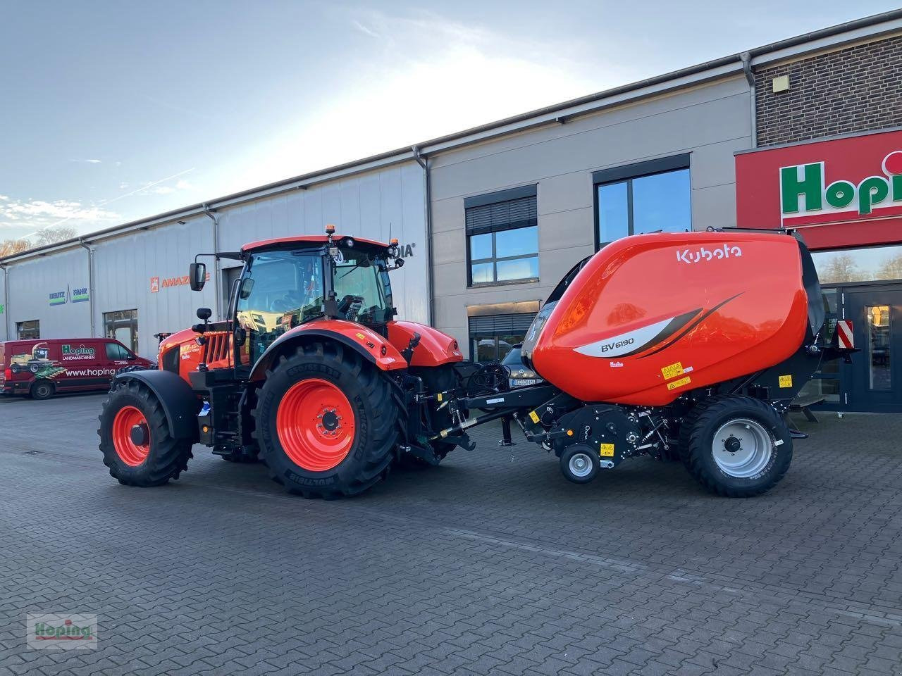 Kubota BV6190 CF 15 N - Rundballenpresse: das Bild 3 Kubota BV6190 CF 15 N - Rundballenpresse: das Bild 3