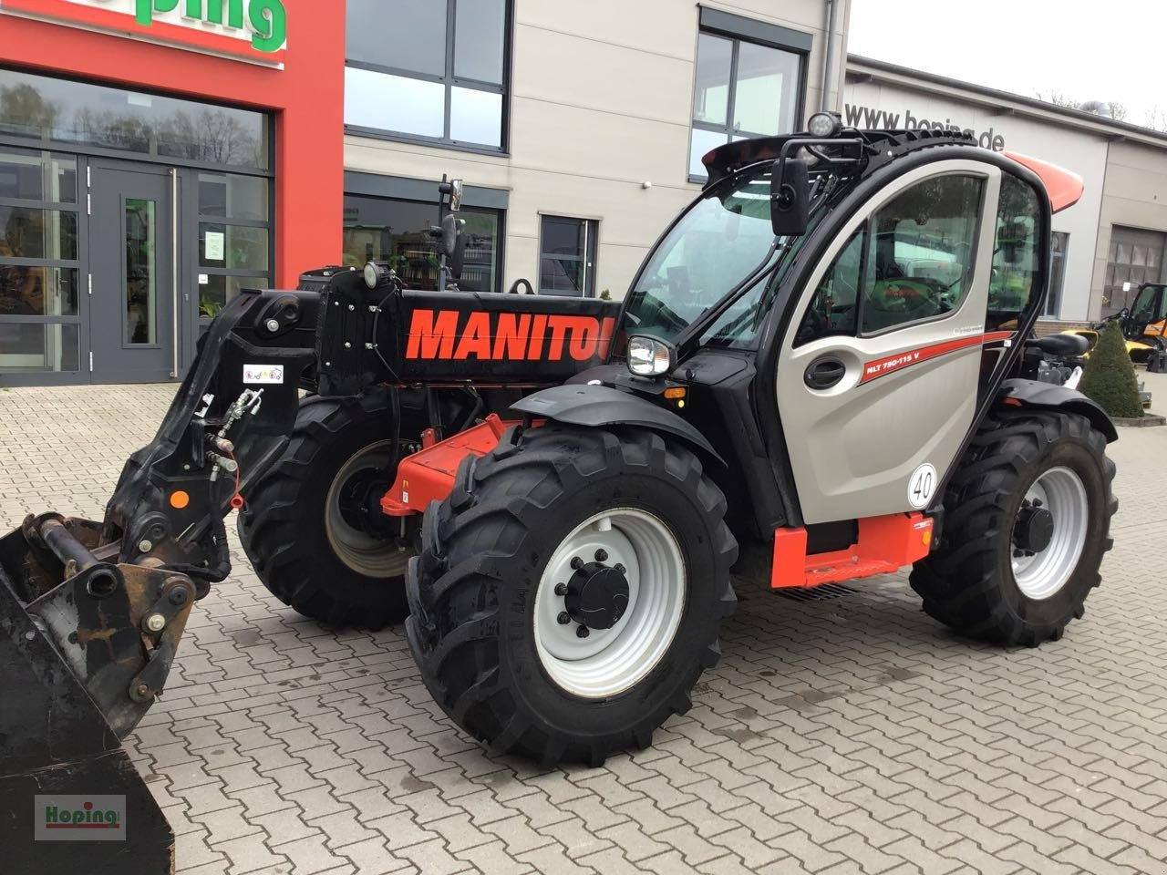 Manitou MLT 730 115V - Teleskoplader: das Bild 2 Manitou MLT 730 115V - Teleskoplader: das Bild 2