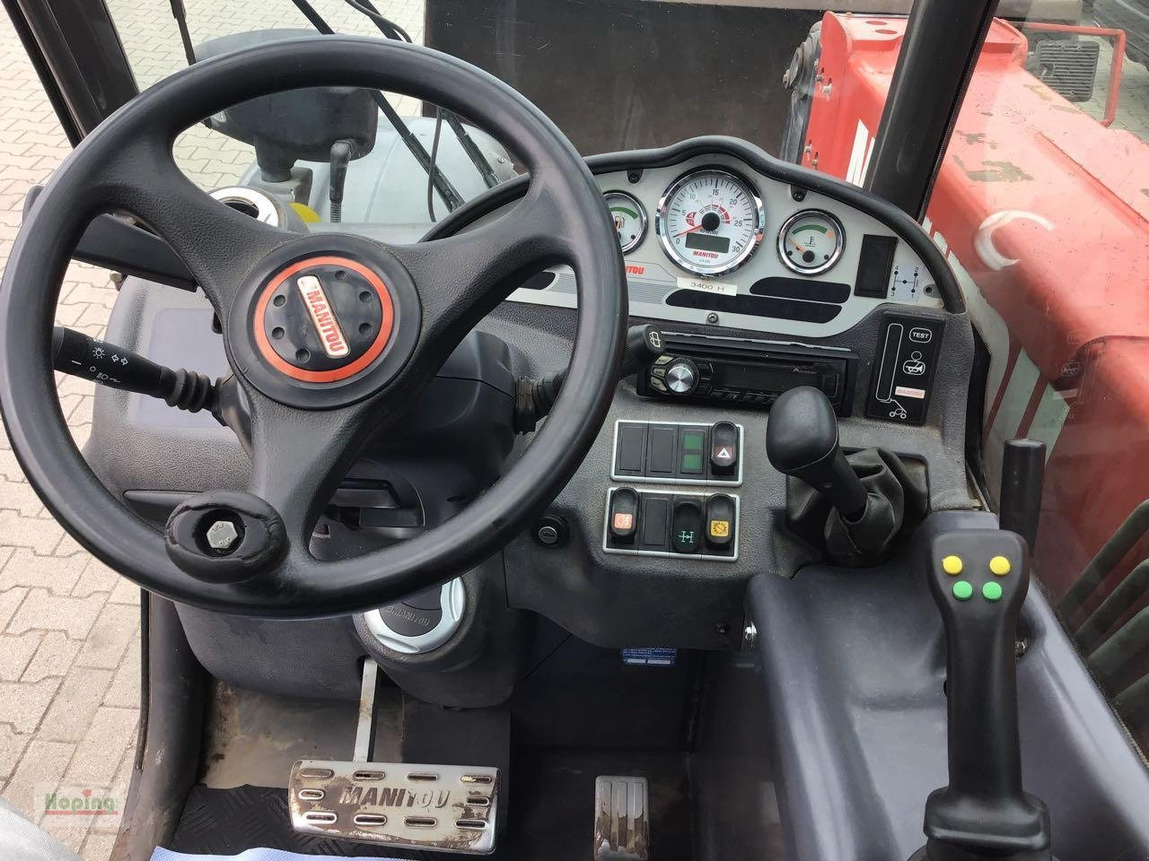 Teleskoplader Manitou MLT 731: das Bild 11 Teleskoplader Manitou MLT 731: das Bild 11