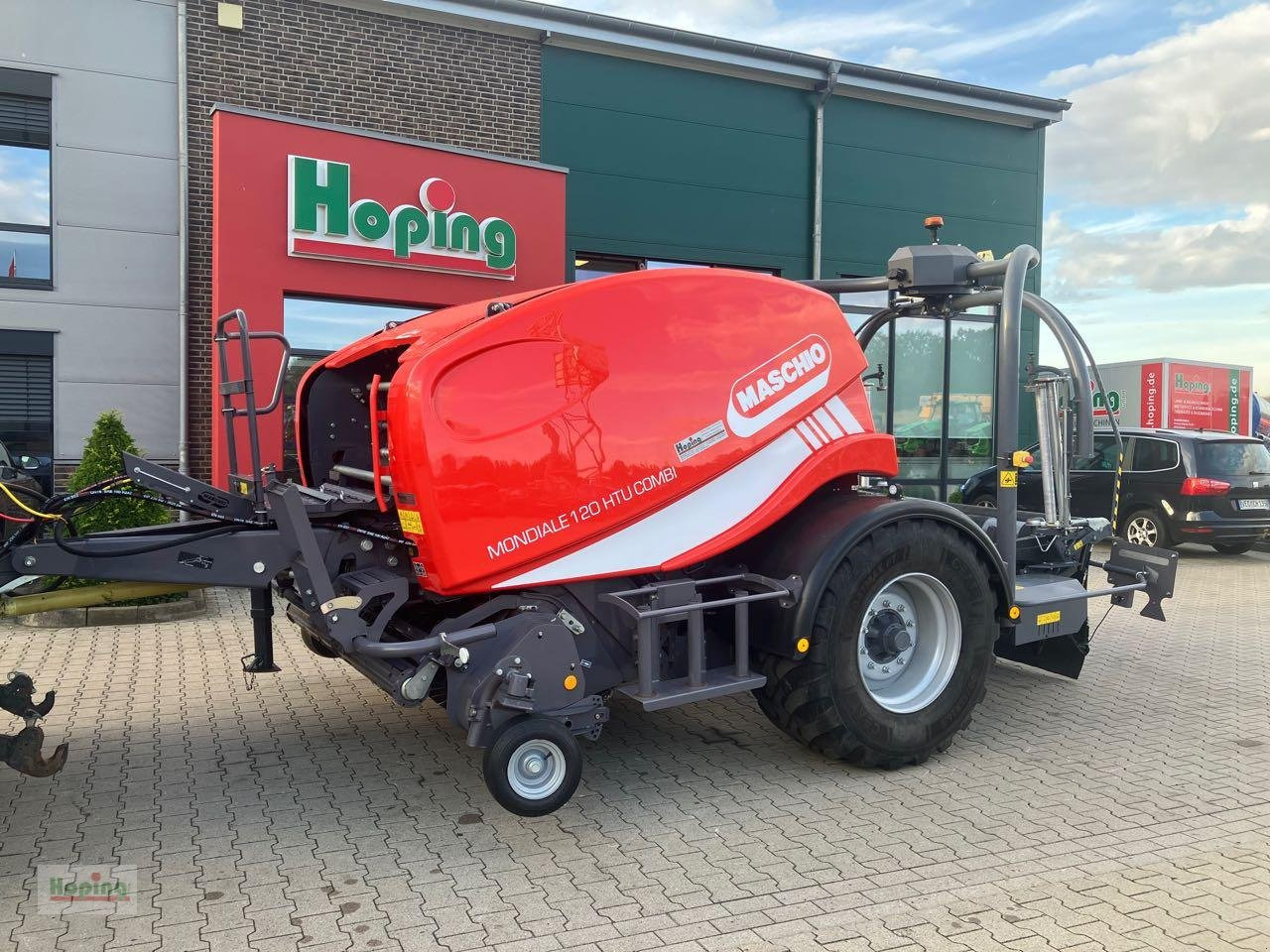 Maschio Mondiale 120 Combi H - Rundballenpresse, Ballenwickelgerät: das Bild 1 Maschio Mondiale 120 Combi H - Rundballenpresse, Ballenwickelgerät: das Bild 1