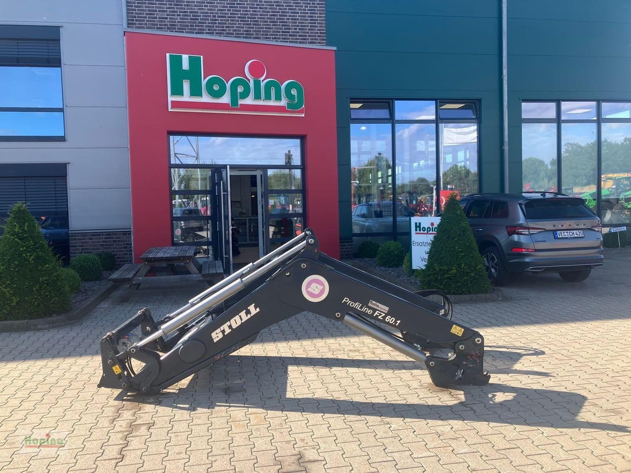 Stoll FZ 60.1 - Frontlader für Traktor: das Bild 1 Stoll FZ 60.1 - Frontlader für Traktor: das Bild 1
