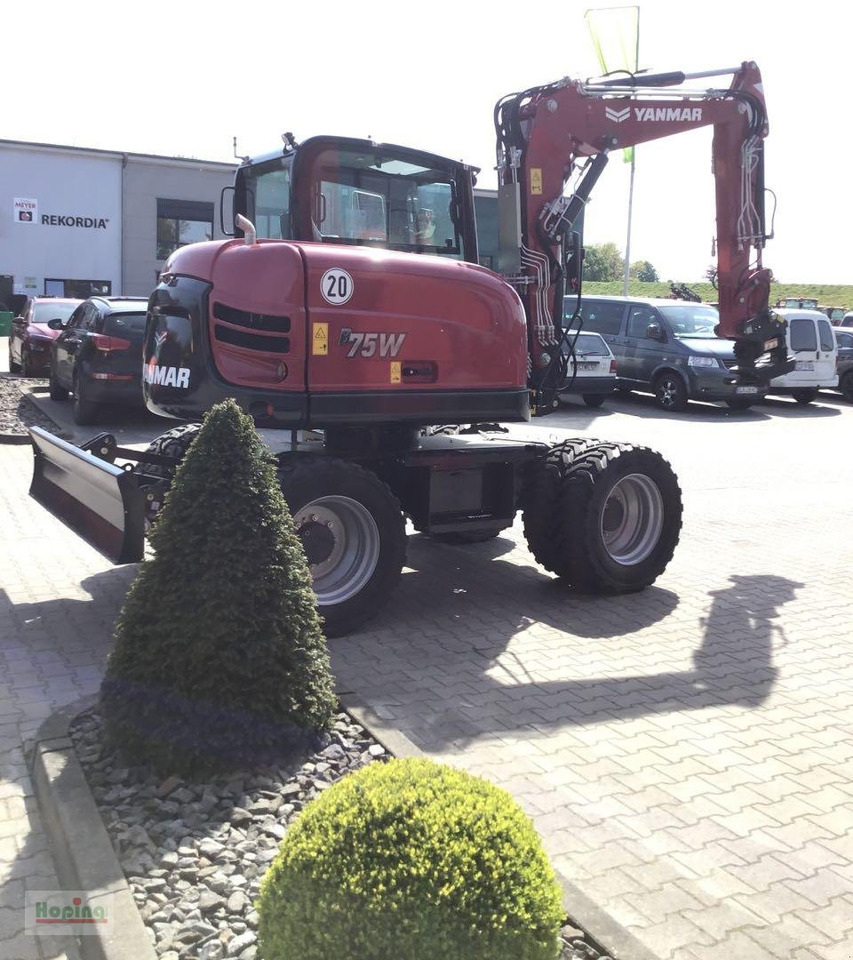 Yanmar B75W - Mobilbagger: das Bild 4 Yanmar B75W - Mobilbagger: das Bild 4
