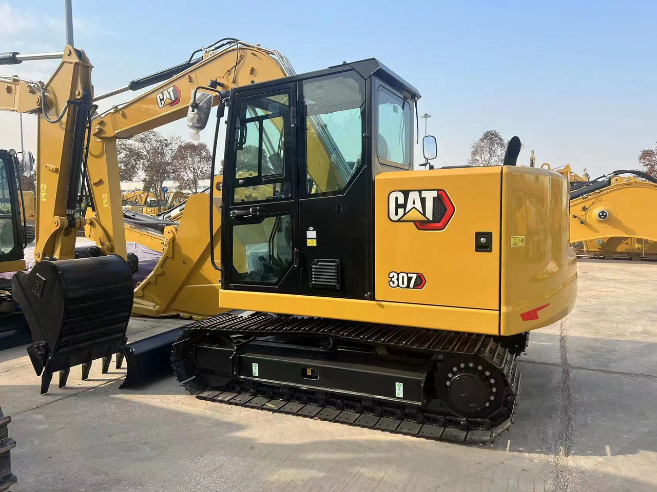 CATERPILLAR 307 - Minibagger: das Bild 1 CATERPILLAR 307 - Minibagger: das Bild 1