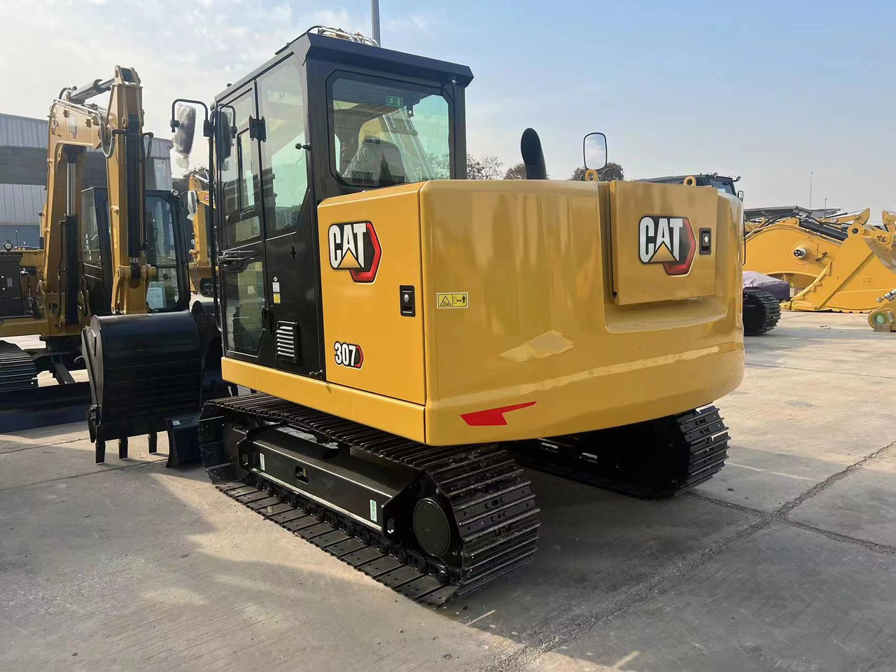 CATERPILLAR 307 - Minibagger: das Bild 2 CATERPILLAR 307 - Minibagger: das Bild 2
