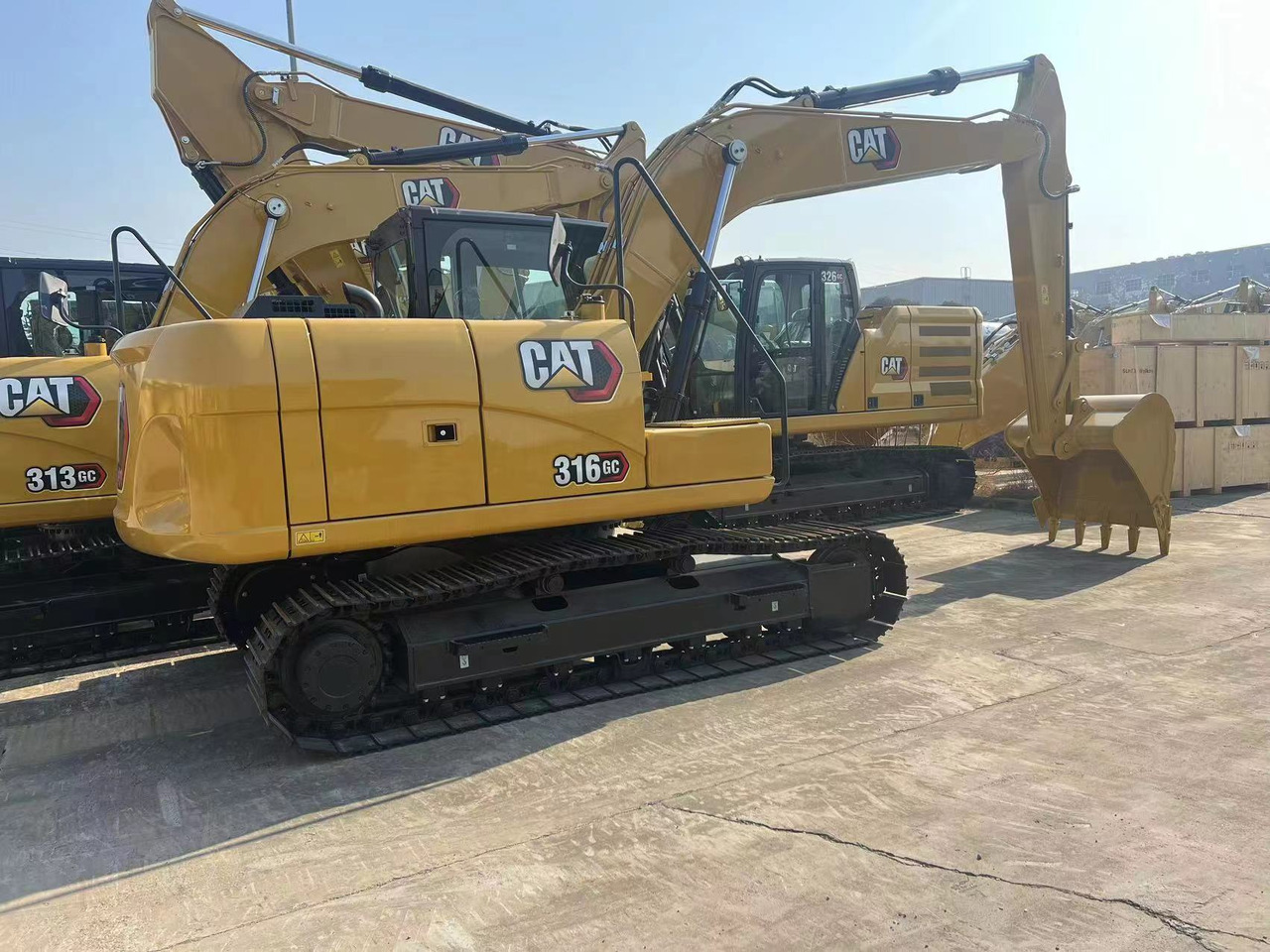CATERPILLAR 316GC - Kettenbagger: das Bild 2 CATERPILLAR 316GC - Kettenbagger: das Bild 2